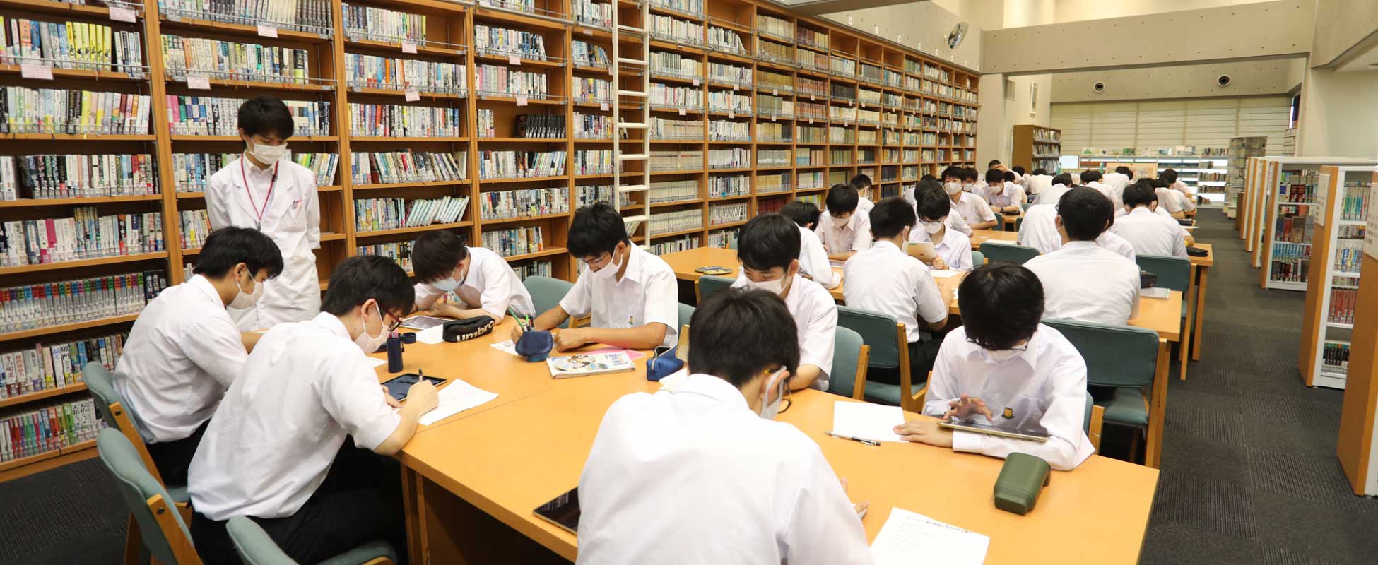 名古屋中学校授業風景