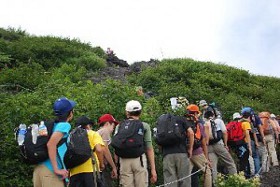 富士登山体験学習